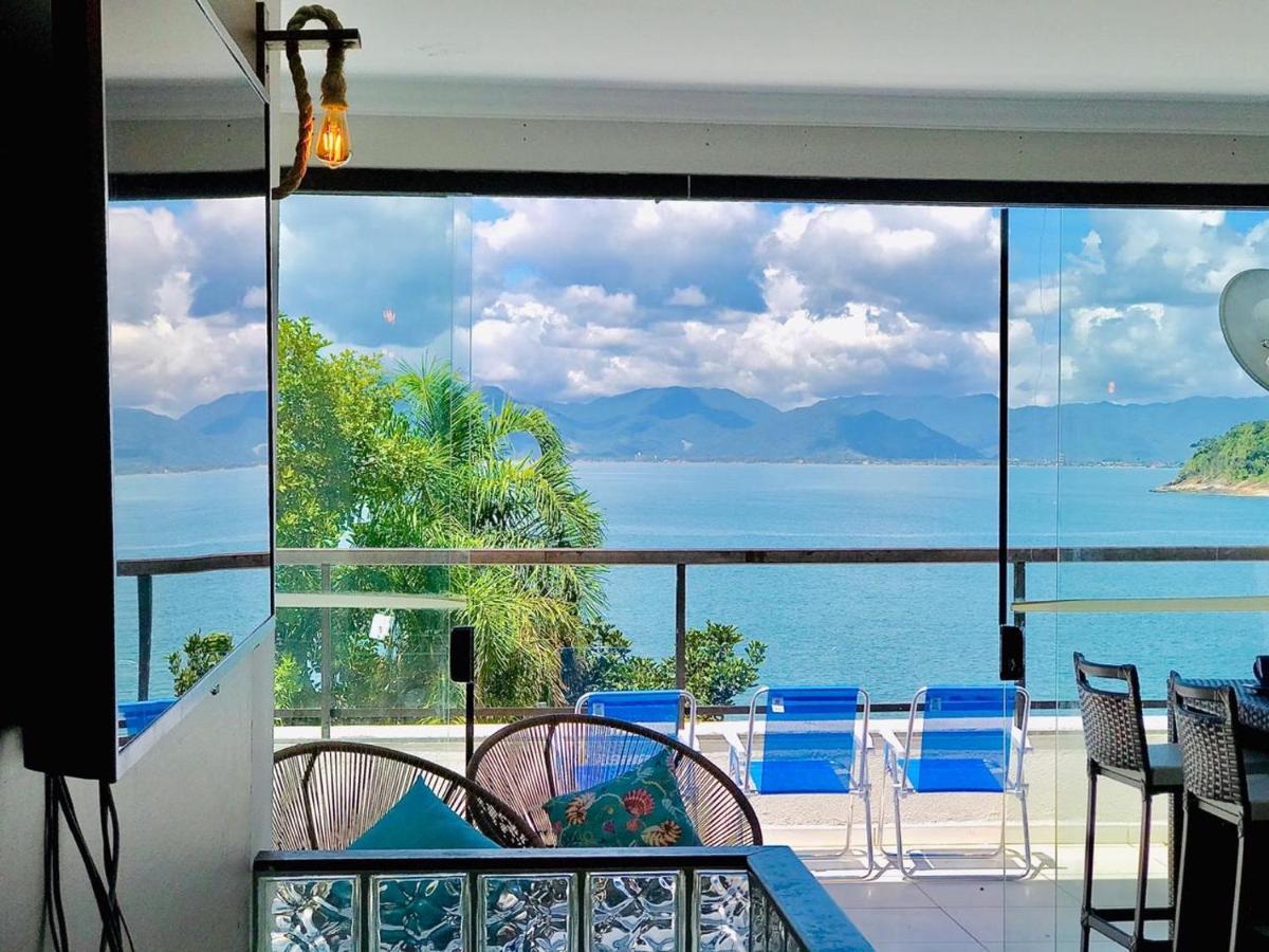Lindo Duplex Pe Na Areia Com Praia Privativa Caraguatatuba Εξωτερικό φωτογραφία